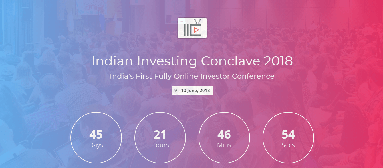 Ankit Agrawal as Instructor at India Investing Conclave 2020